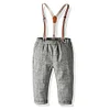 Kid Baby Boys Gentleman Suspenders Casual Long Pants