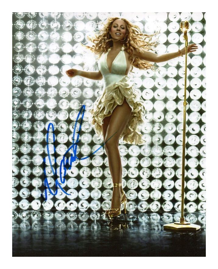 MARIAH CAREY AUTOGRAPHED SIGNED A4 PP POSTER Photo Poster painting PRINT 6