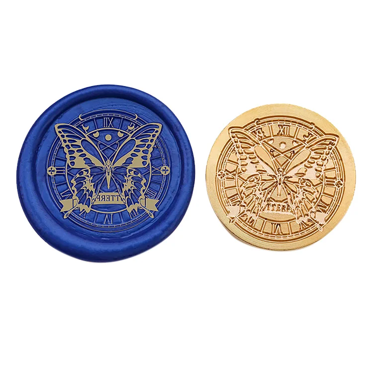 Diy Fire Lacquer Round Sealing Wax Stamp Head gbfke