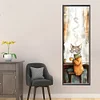 (30*90cm)Cat - Full Round Drill Diamond Painting