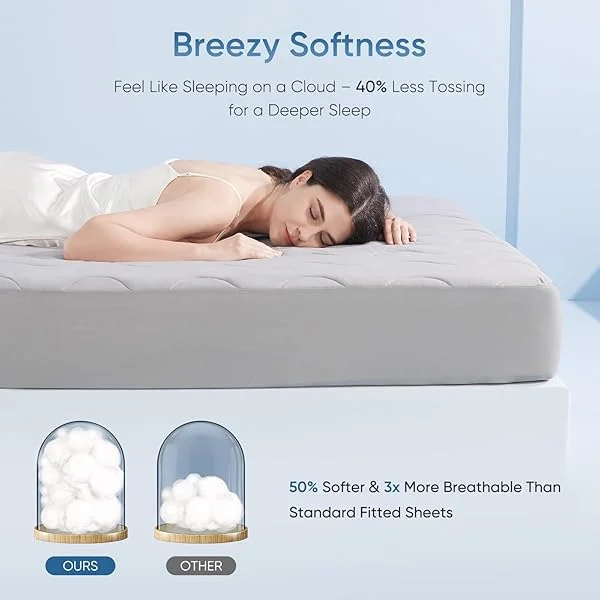 Cooling mattress pad