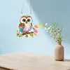 uk.everydayedeals DIY Diamond Painting Mini Size Hanging Ornament - Owl