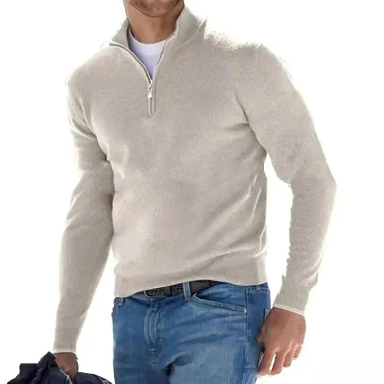 RALPH POLO - Stylish zipper sweater for men (Italian design) Radinnoo.com