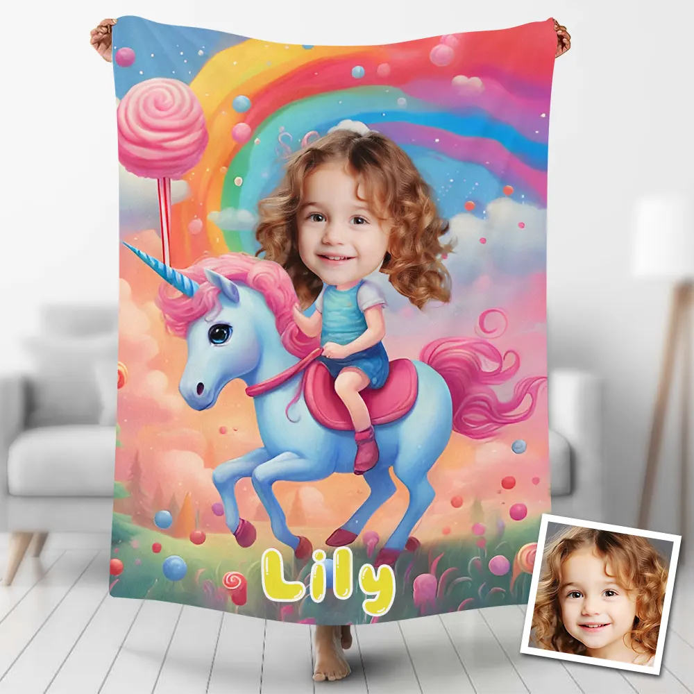Custom Blanket Personalized Kids Gifts | Makemesurprise&reg;