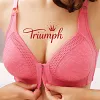 Triumph - 【M-7XL】Triumph -Novo suti&atilde; feminino sexy 2023 Roupa &iacute;ntima de algod&atilde;o confort&aacute;vel e sem costura sem costura