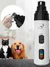 Electric Dog Nail Grinder Pet Nail Trimmer for Small Medium Large Dogs Cats
