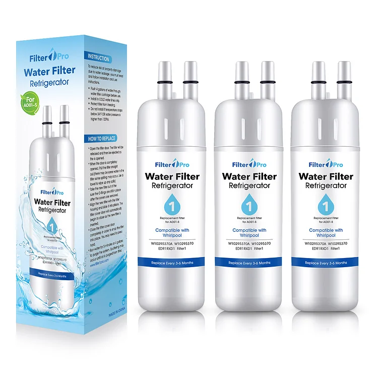 Filter1pro AO01 Replacement Refrigerator Water Filter for EDR1RXD1