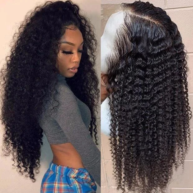 Zaesvini Hair® | Pre Plucked Hairline Brazilian Curly Hair Wigs