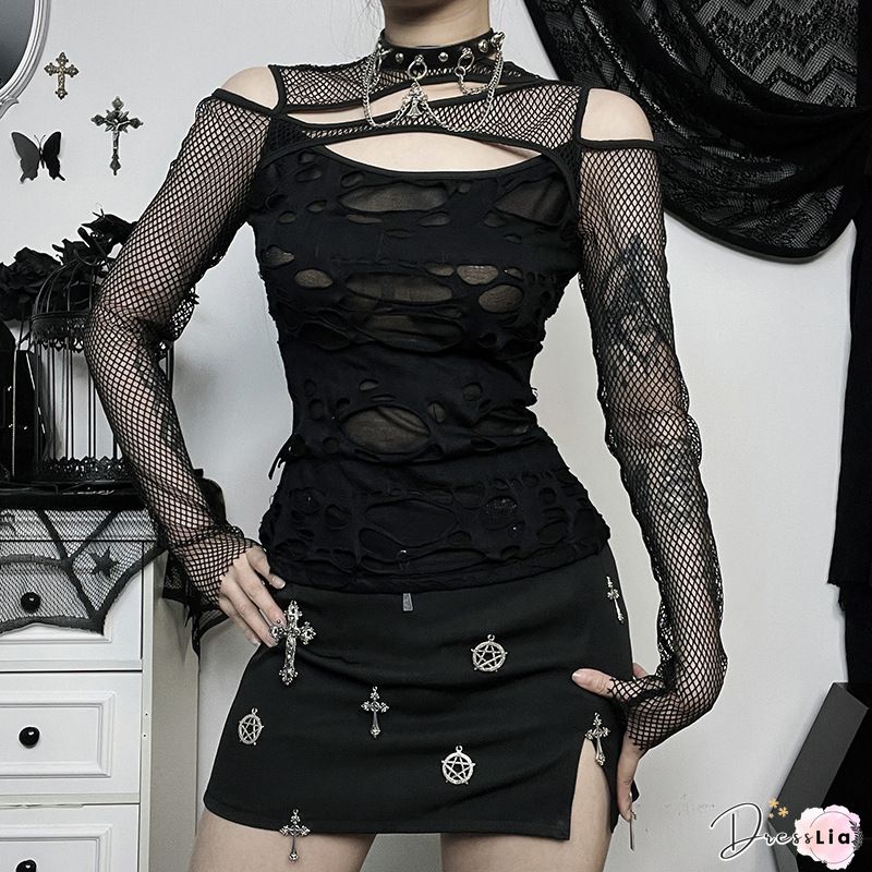 Grunge Graphic Aesthetic Print Crop Top Summer Y2K Harajuku Dark Academia Gothic Sleeveless Tank Tops Women Vintage