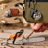 Mini Functional Power Tool Keychain Set