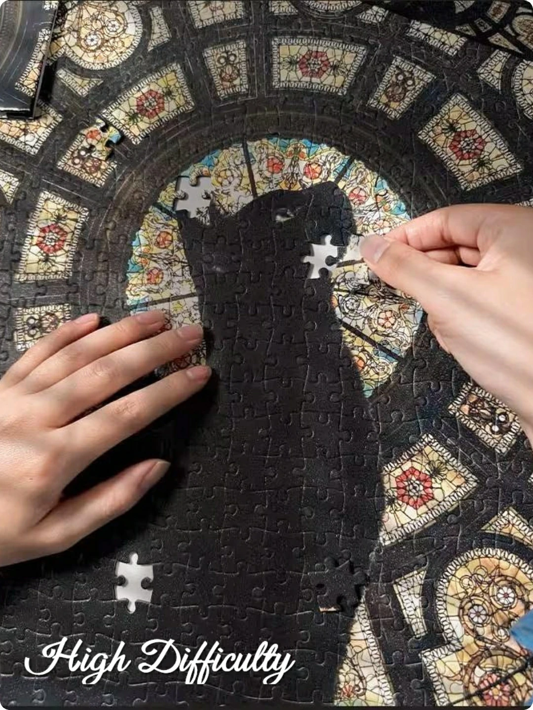 Cathedral Cat Jigsaw Puzzle