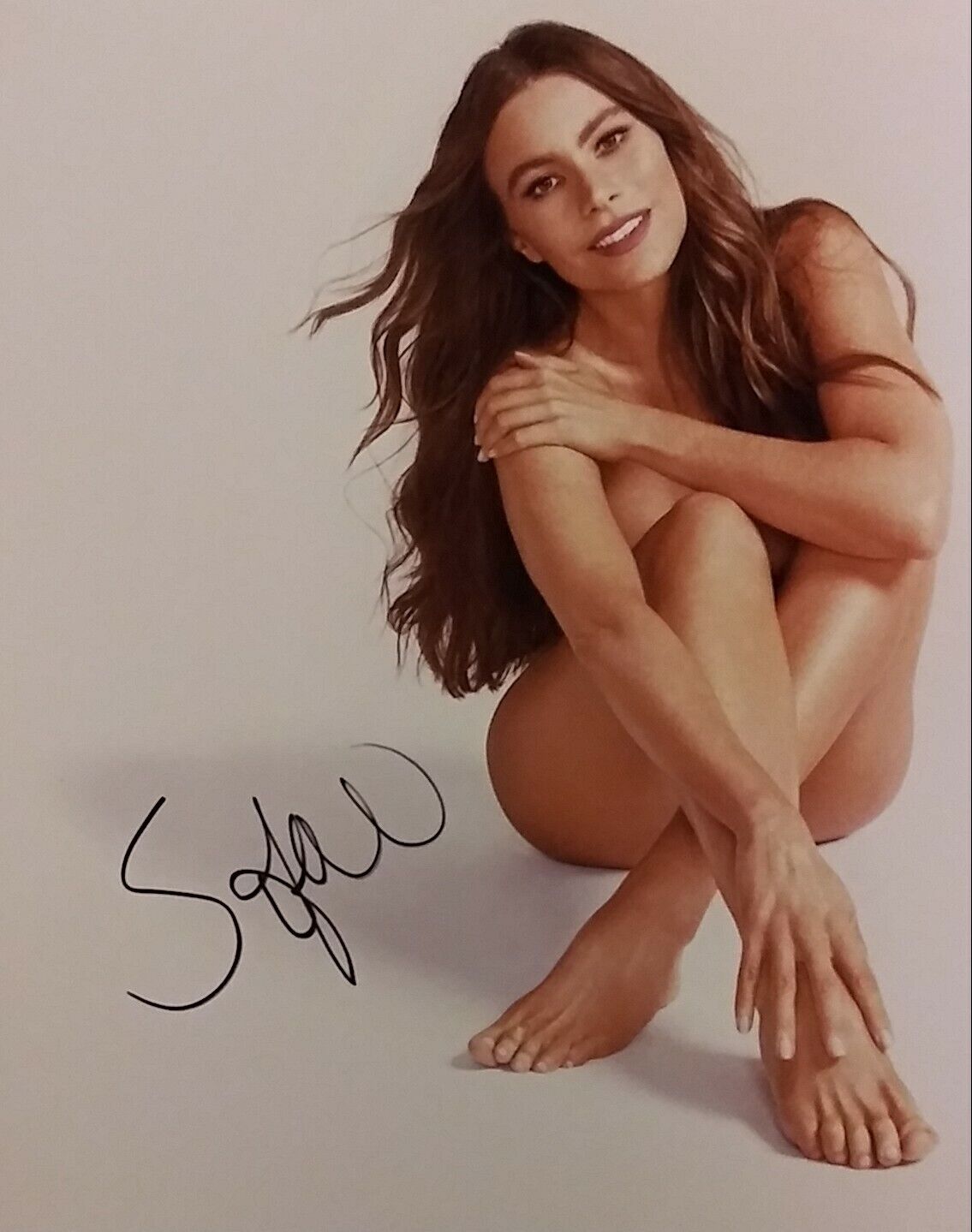 Sofia Vergara signed 8 x 10