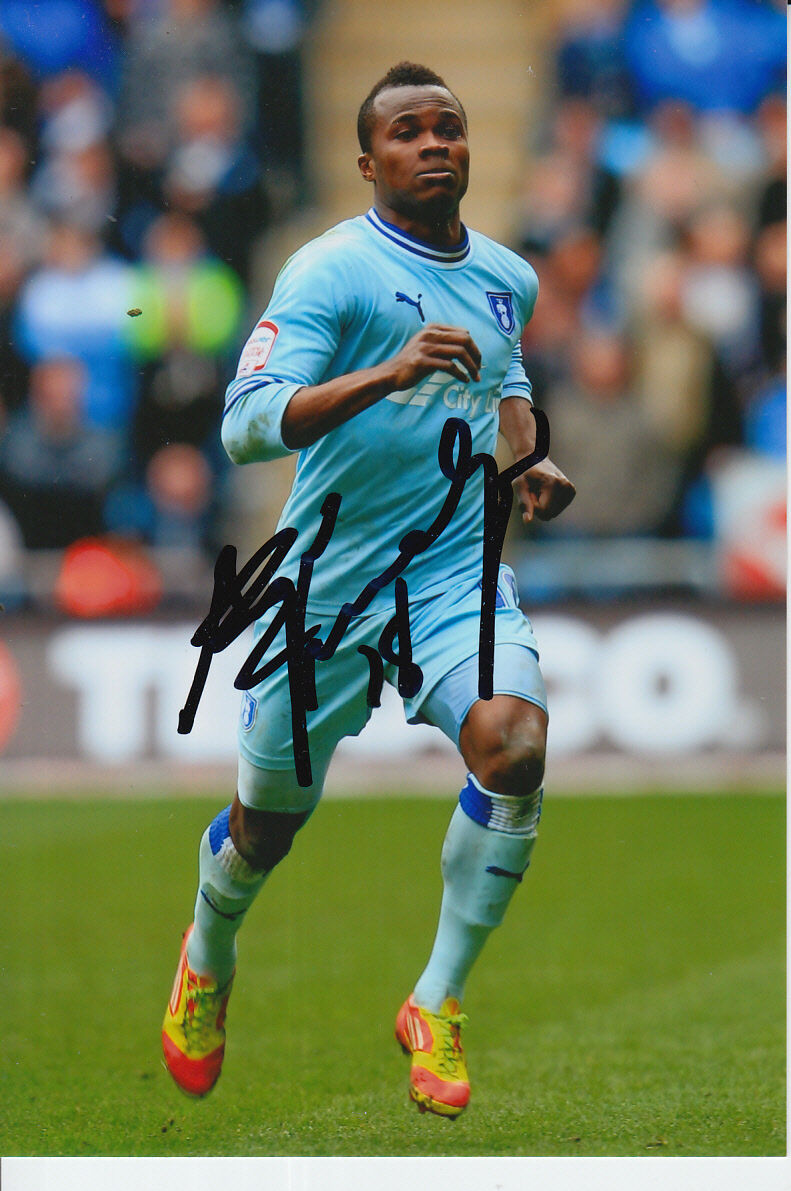 COVENTRY CITY HAND SIGNED ALEX NIMELY 6X4 Photo Poster painting 4.