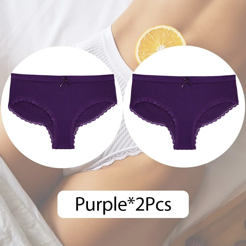 FINETOO Women Seamless Briefs 3D Jacquard Panties Low Waist Bow Underwear M-2XL Female Underpants Soft Ladies Panty Lingerie New