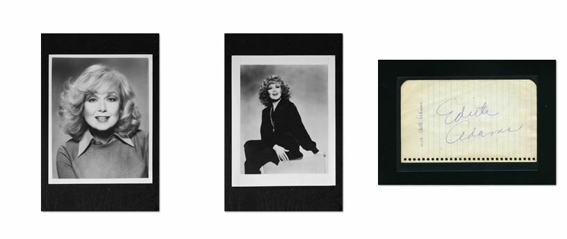 Edie Adams - Signed Autograph and Headshot Photo Poster painting set - Its a .. Mad World