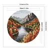 Autumn Lake-11CT Stamped Cross Stitch 37*37cm/14.57*14.57in tapestrymarket