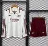 25/26 Kids Arsenal Third White Long Sleeve Jersey