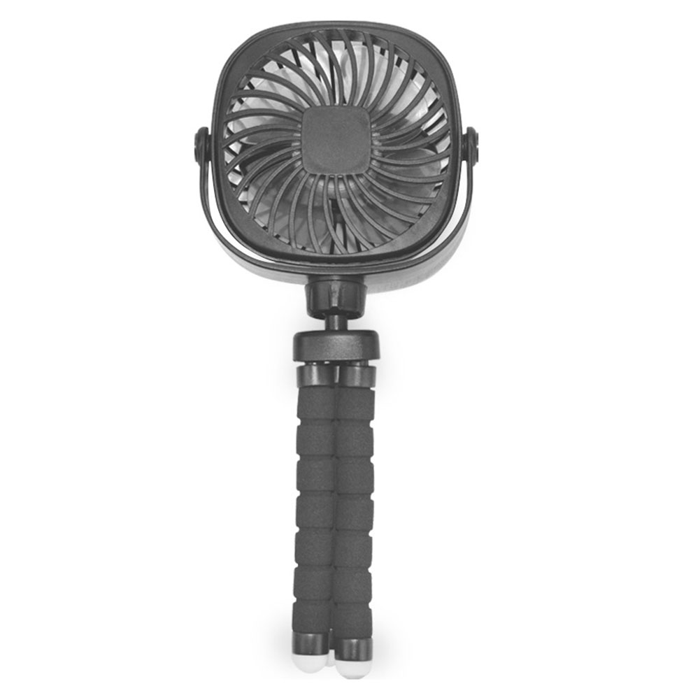 

Adjustable Stand Octopus Shape Fan Portable Handheld USB Charging Cooler, Black, 501 Original