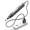 39Pcs Portable Cordless Engraving Pen with LED Digital Display Mini Electric Rotary Tool Kit 6-Speed Adjustable Rechargeable Multifunctional Tools for DIY Sanding Polishing Drilling