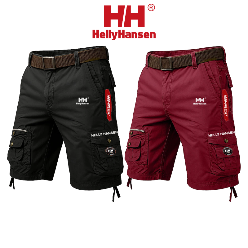 Helly Hansen® Férfi Nyári, Kültéri, Légáteresztő, Többcélú Rövidnadrág, Új (2 db-os csomag)