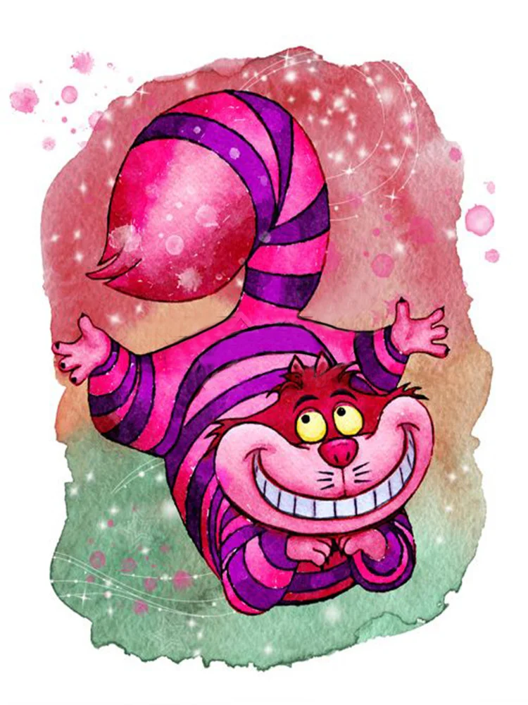 Ink Painting Disney Animals (40*50CM) 11CT Stamped Cross stitch gbfke