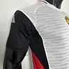 2025/2026 Player Version Manchester United Training clothes White and Black Football Shirt 1:1 Thai Quality