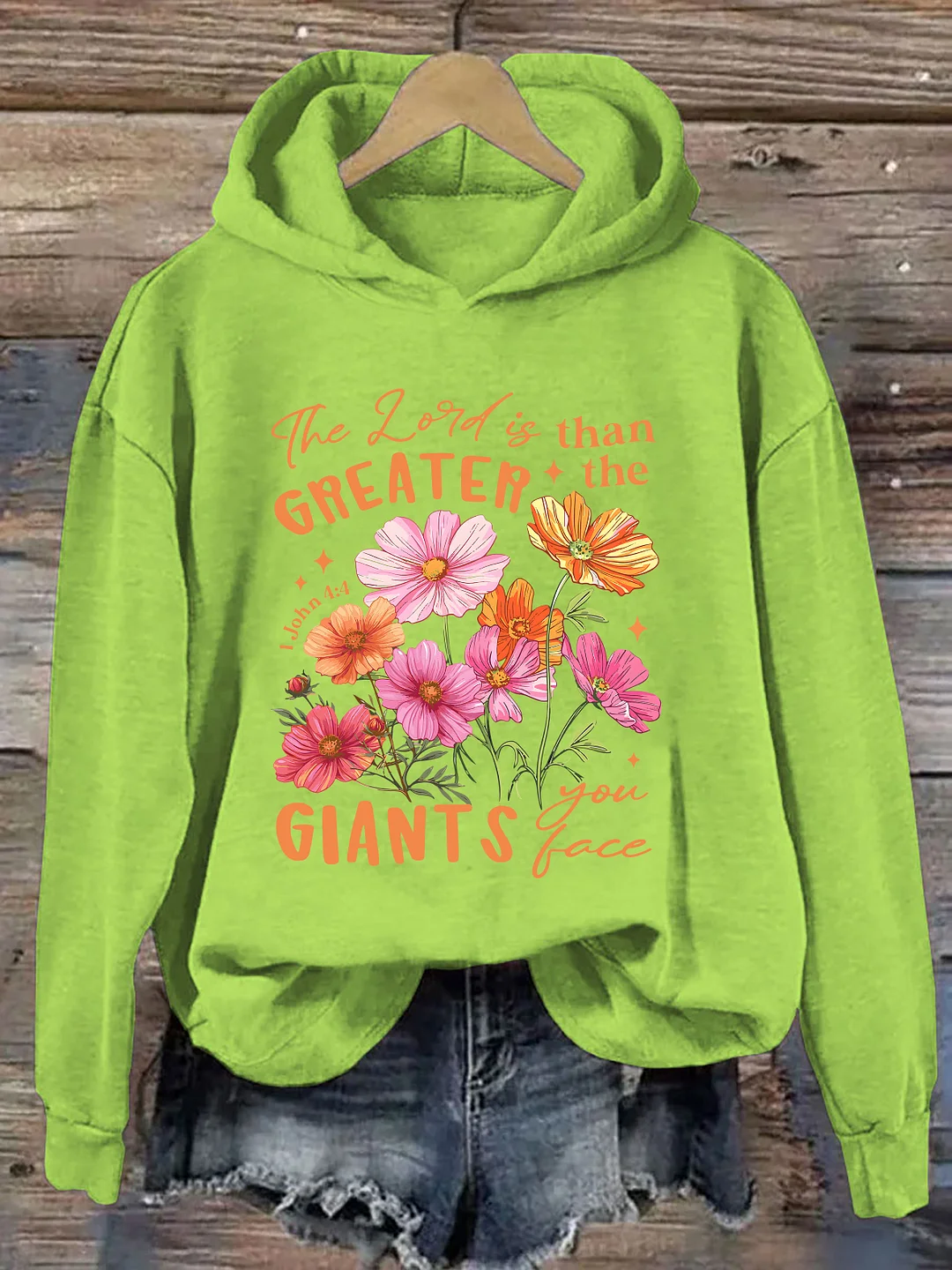 The Lord Is Greater Hoodie