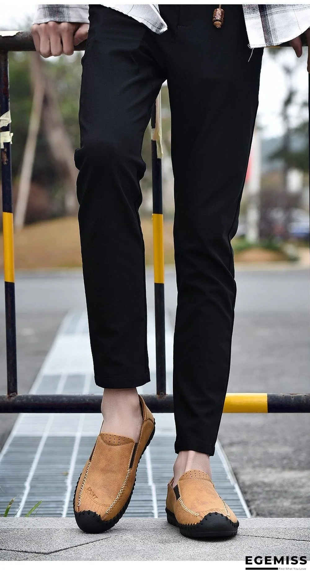 Casual Shoes Fashion Men's Shoes Casual Driving Shoes Soft Moccasins Flats Footwear Men Loafers | EGEMISS