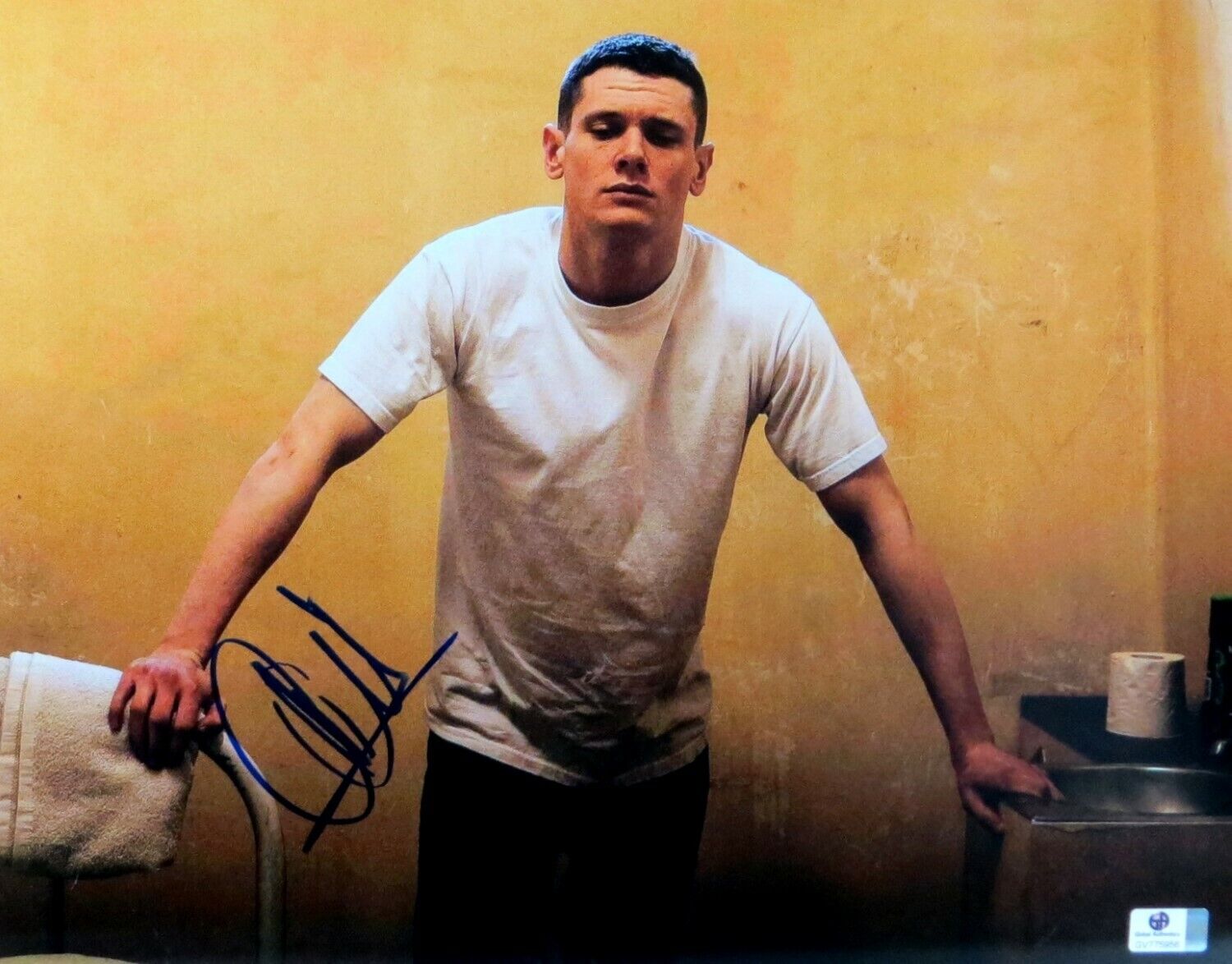 Jack O'Connell Signed Autographed 11X14 Photo Poster painting Starred Up Unbroken GV775956