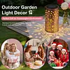 Solar Hanging Lights IP65 Waterproof Hummingbird Hanging Lantern Garden Lantern for Outside Tree Patio Yard Lawn Porch Decor