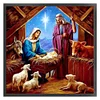 Nativity - 11CT Stamped Cross Stitch 50*50cm/19.69*19.69in
