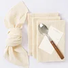 42x42cm Plain Colors Wedding Event Resturant Lockstitch Napkins