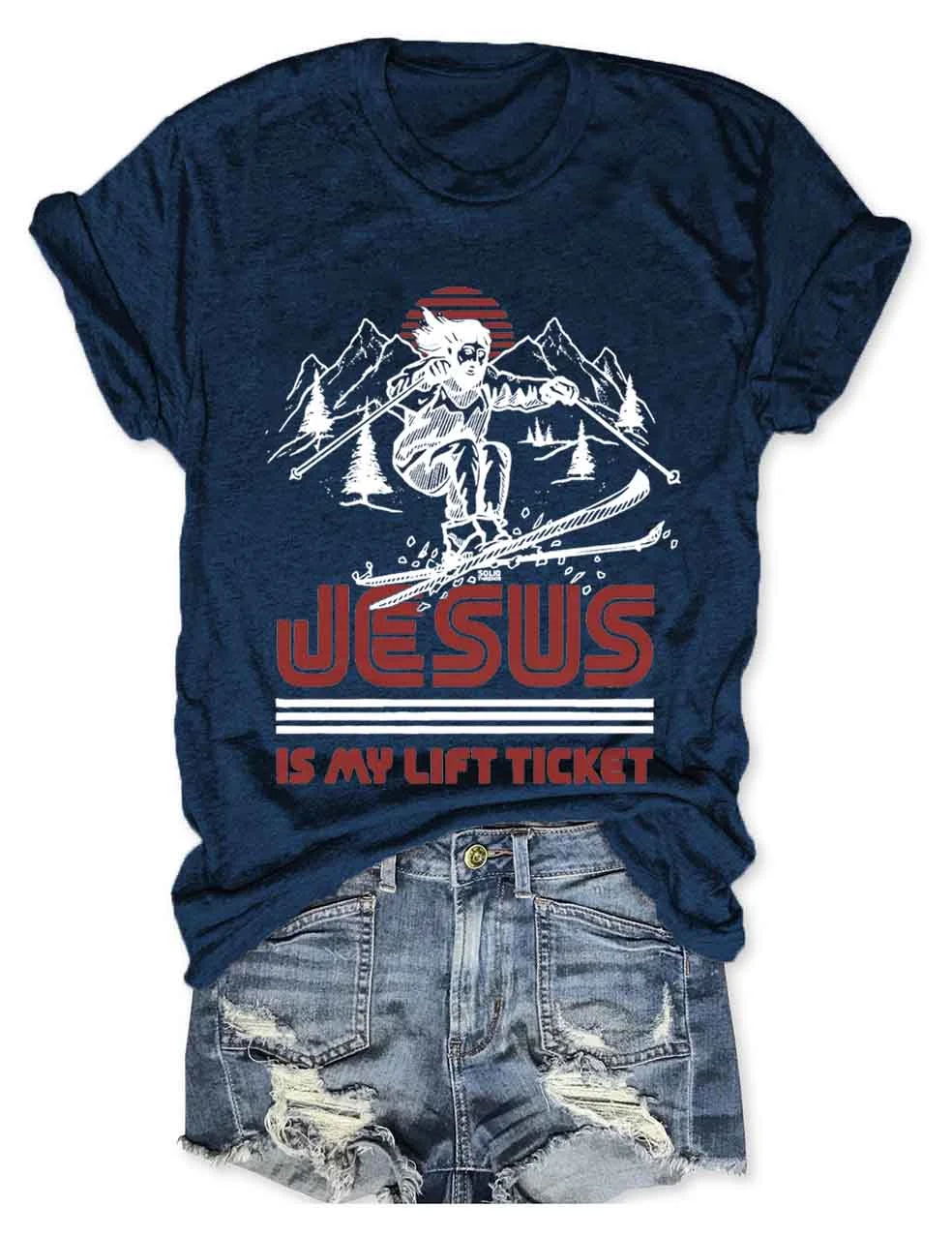 Jesus is My Lift Ticket T-Shirt