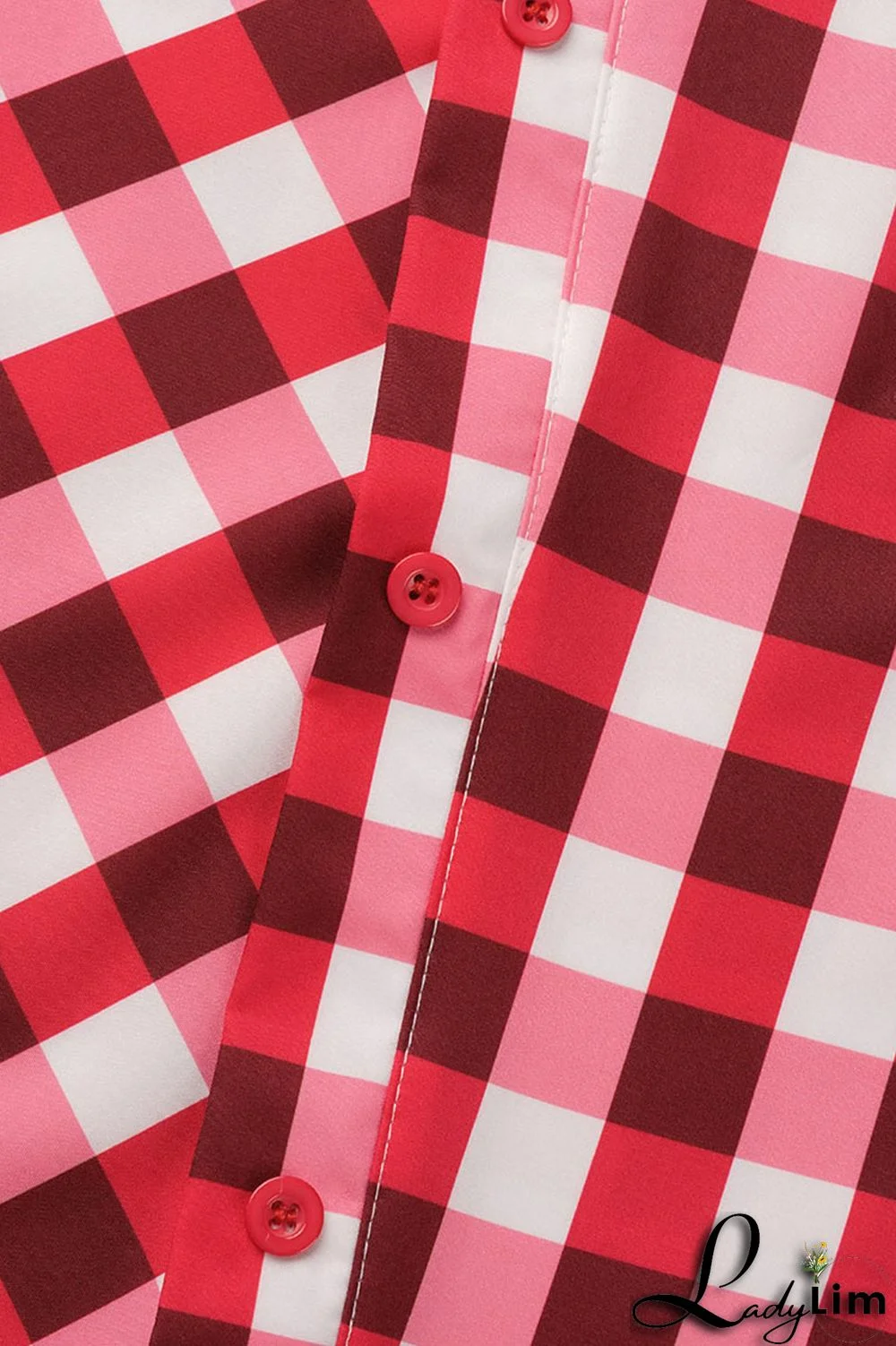 Black Casual Plaid Print Patchwork Asymmetrical Oblique Collar Tops