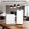 WiFi 10G Smart Light for Switch with 5M Radar Human Motion Detection Alarm Sensor Smart Push Light Button Compatible for Google Assistant & YandexAlice