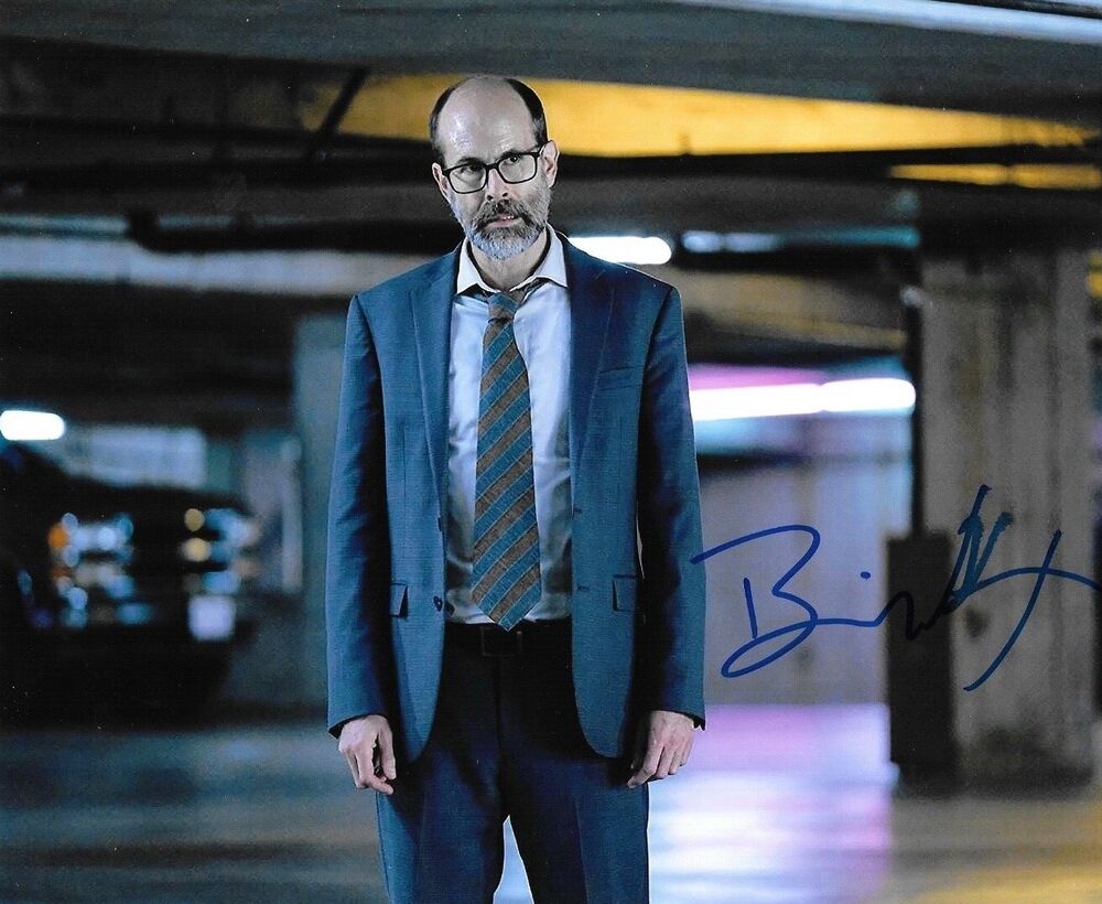 * BRIAN HUSKEY * signed autographed 8x10 Photo Poster painting * X- FILES * 3