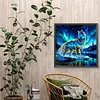 Diamond Painting -DIY Round Drill Starlight Wolf(40x40cm)