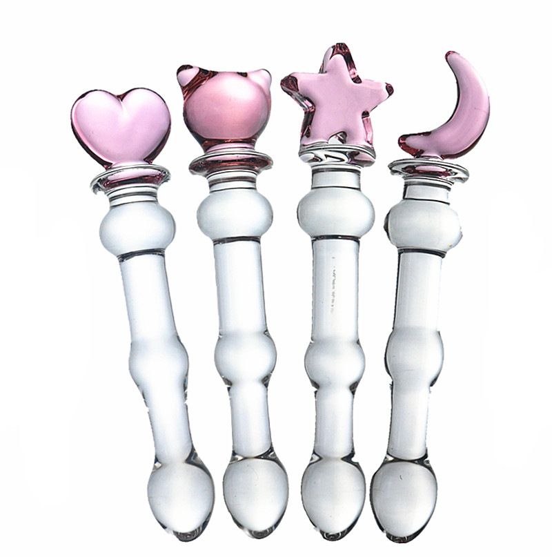 Glass Anal Plug Adult Female Sex Products