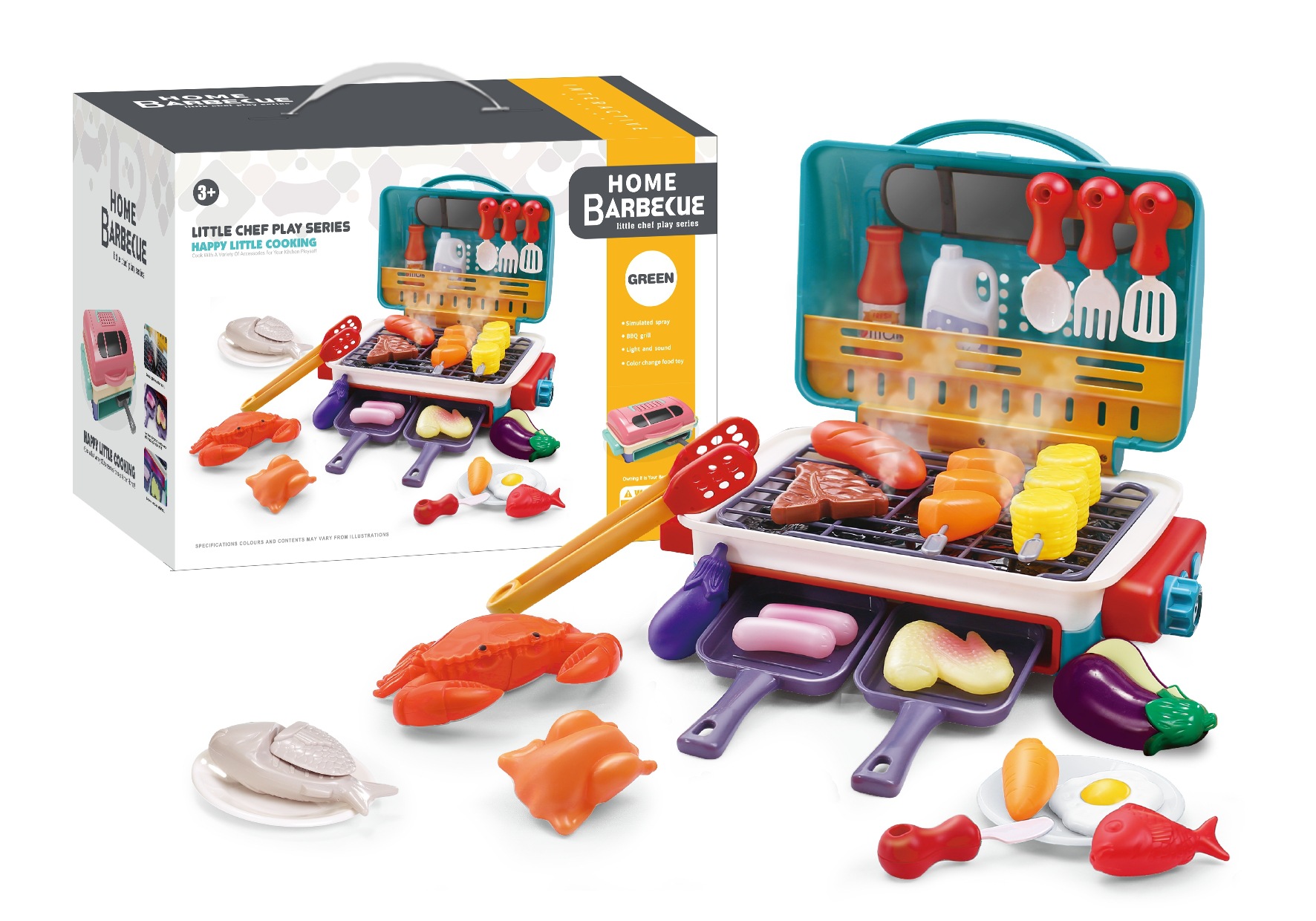 Kids BBQ Grill Toy - tree - Codlins
