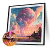(45*45cm)Cloud - Round Partial AB Drill Diamond Painting