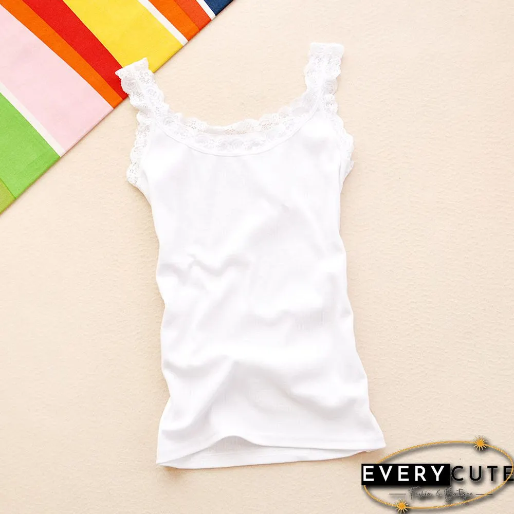 New summer female vest tops in black blue red colors-Women sleeveless tanks top