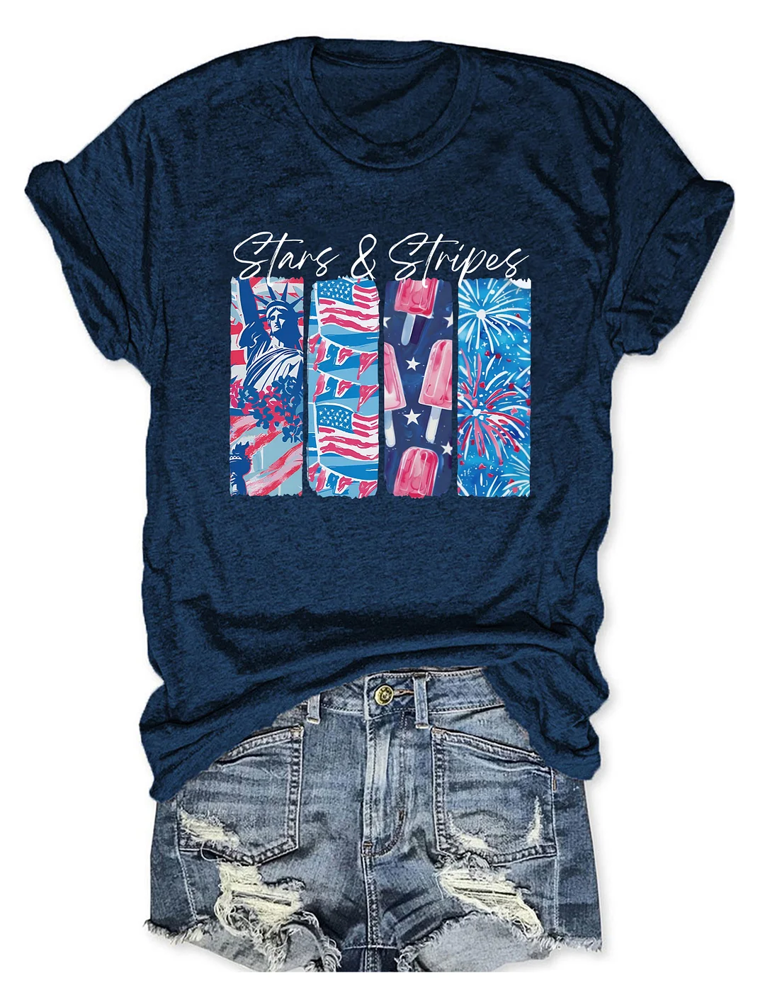 Preppy July 4th T-shirt