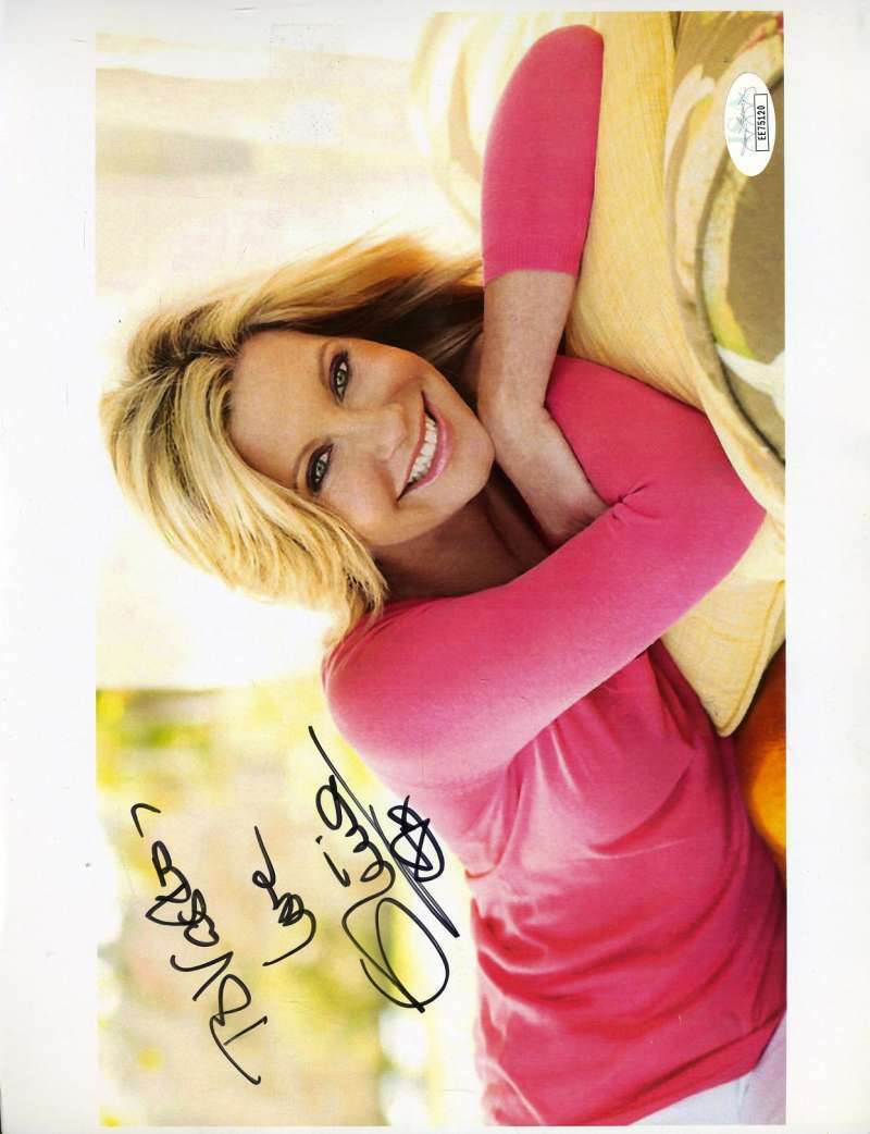 Olivia Newton John Jsa Coa Hand Signed 9x11 Photo Poster painting Autograph