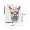 4pcs Diamond Painting -DIY Round Drill Animal