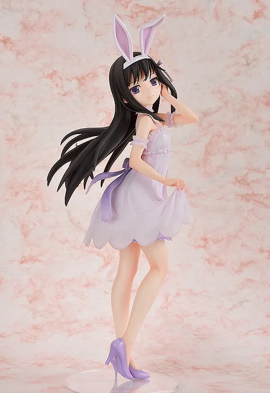 FREEing - Puella Magi Madoka Magica the Movie: Rebellion Homura Akemi: Rabbit Ears Ver. 1/4 Complete Figure (Licensed)-