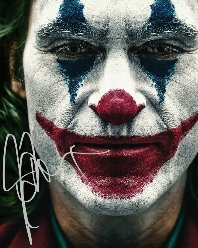 Joaquin Phoenix - The Joker Autograph Signed Photo Poster painting Print