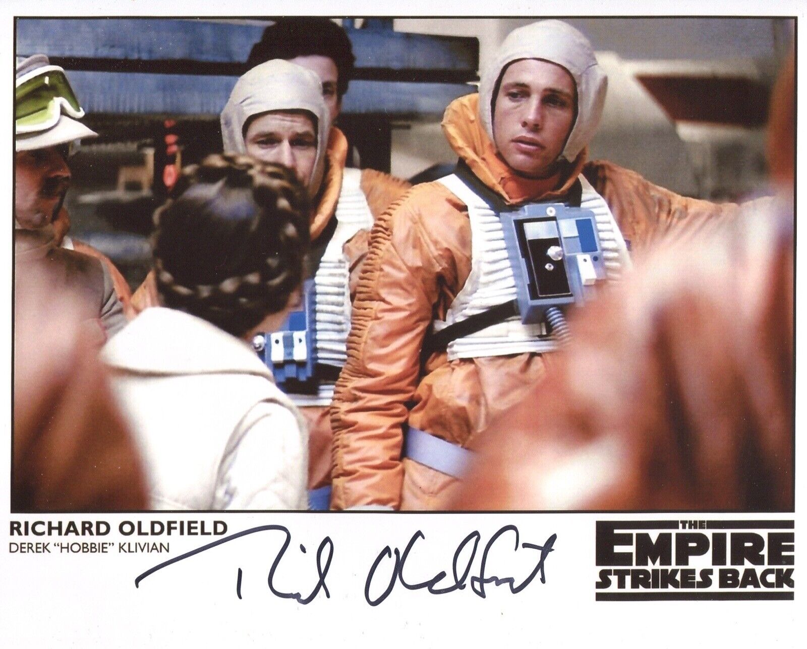 Star Wars Empire Strikes Back Photo Poster painting signed by Richard Oldfield -  UACC DEALER