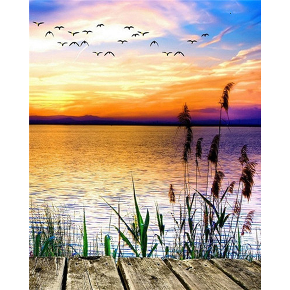 

Seaside Dusk - Square Drill Diamond Painting - 40*50CM, 501 Original