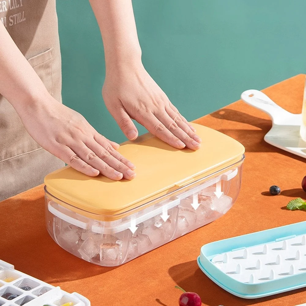 (🔥EARLY EASTER HOT SALE-70% OFF)Press type Ice Cube Maker(Buy 2 Get 1 Free NOW)