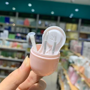 Space series contact lenses case capsule type